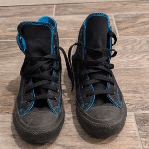 Converse Black and Blue Sneakers Canvas Casual